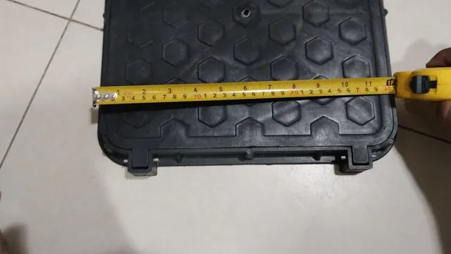 Tampa Esgoto 30x30cm Caixa Gordura Passagem Polipropileno Articulado