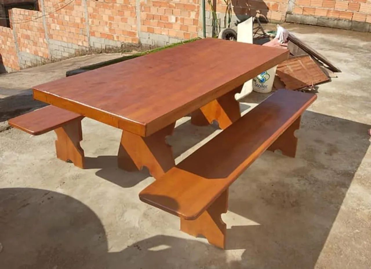 Mesa pedra de ardósia rústica  - Foto 4