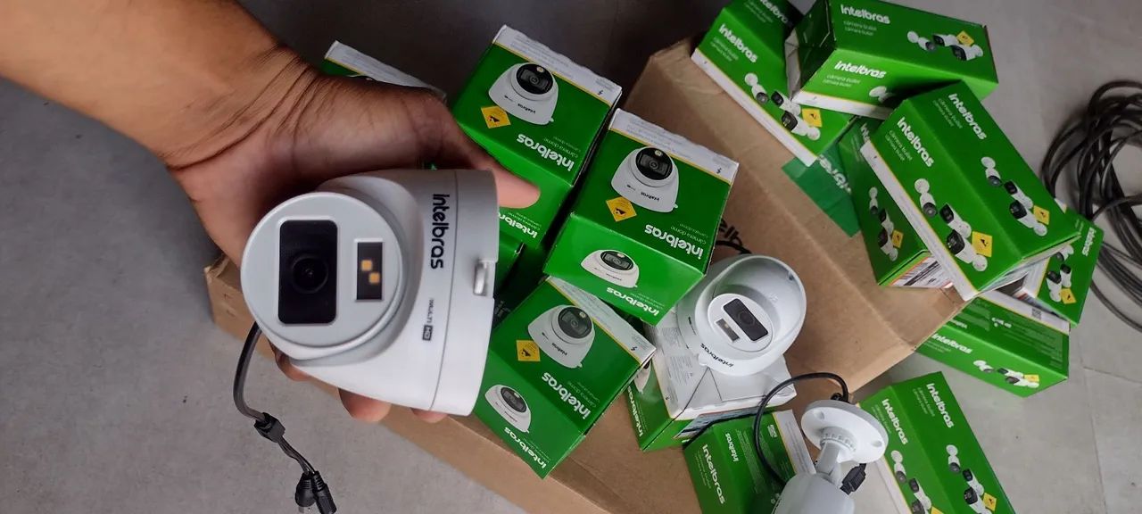 Câmeras de segurança CFTV KIT completo  - Foto 3