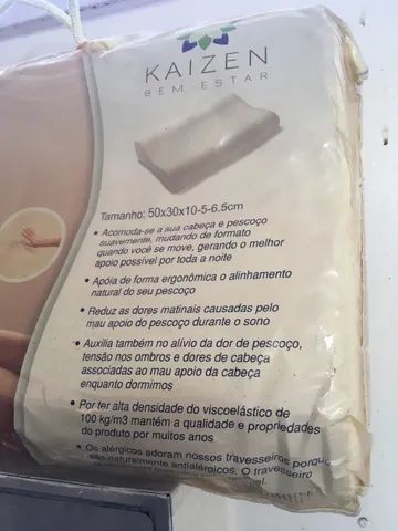 Travesseiro Cervical Viscoelastico - Foto 4