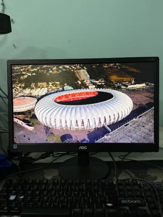 Monitor Aoc Led, 18.5 polegadas, Widescreen, Vga - E970swnl - Foto 2