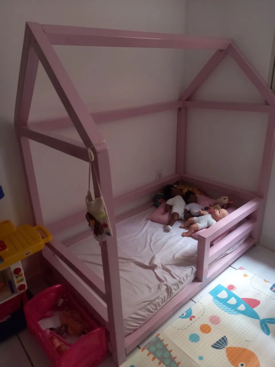 Cama infantil - casinha com colchao - Foto 2