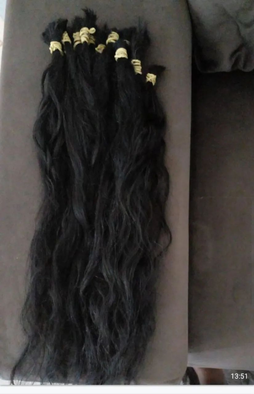 Cabelo humano natural virgem - Foto 3