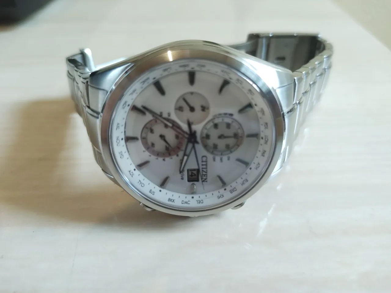 Relógio Citizen Eco-Drive Cronógrafo