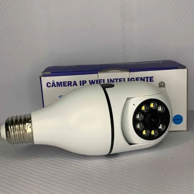 Camera Lampada, bocal normal WiFi Mini Speed Dome, (entregamos)
