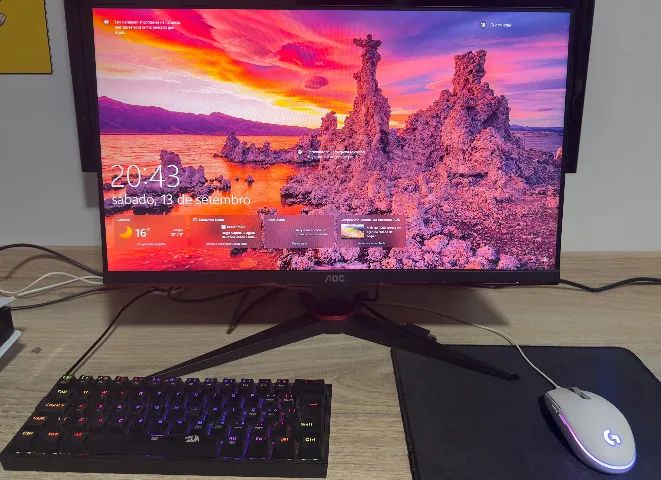 Setup Gamer completo RX 5700 (igual a RTX3060) + i5-10400F - Preço baixo para vender logo