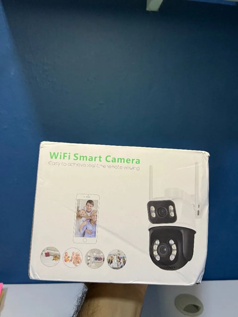 Câmera de Segurança COIBEU Wi-Fi 4K Ultra HD Dual Lens - Foto 3