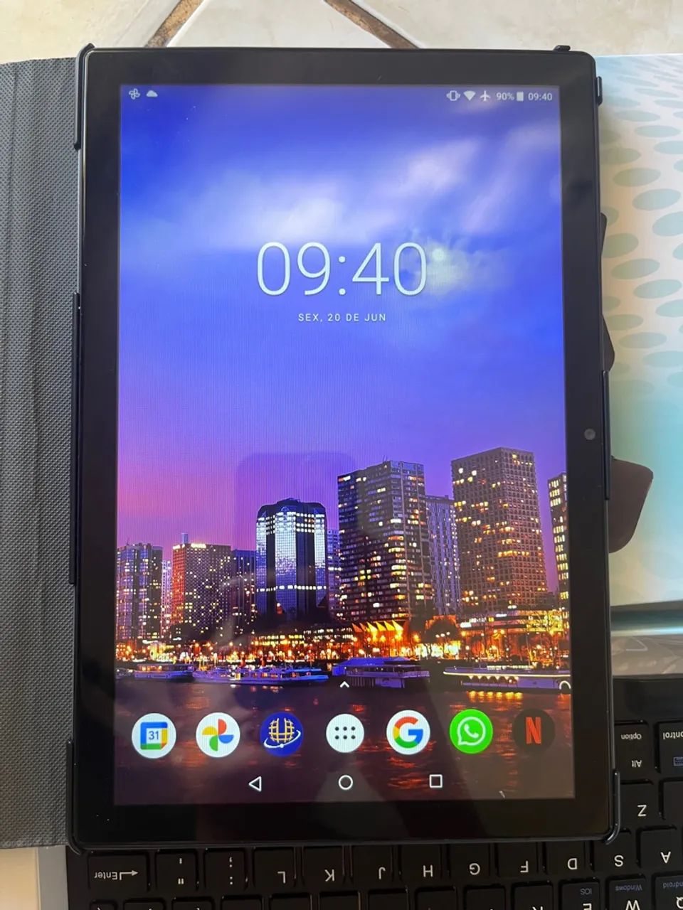 Tablet 10.1 polegadas com Teclado e Mouse Sem Fio - Novo - Foto 3