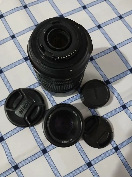 Câmera DSLR Nikon D3100 com Lente 18-55mm - Foto 3