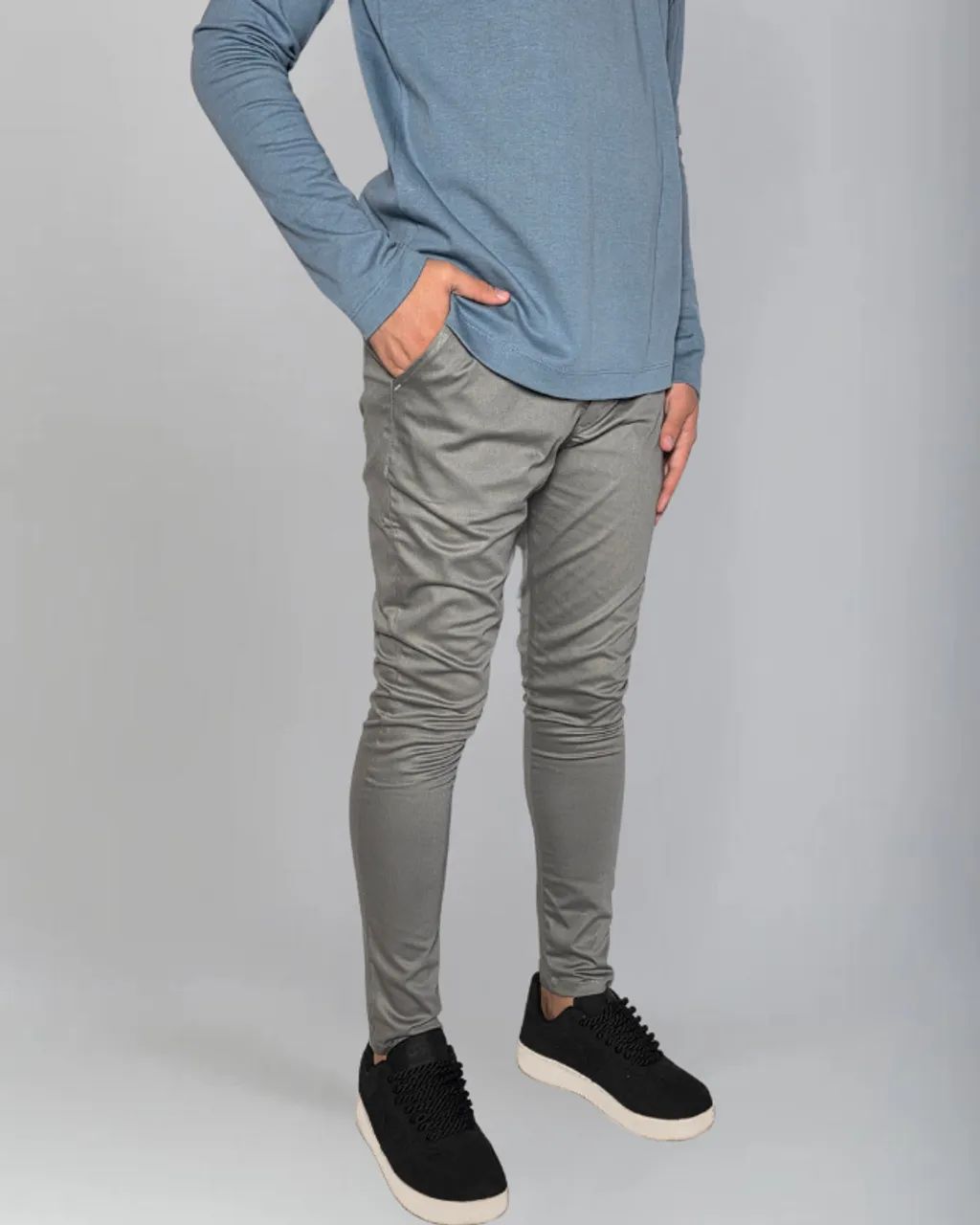 Calça de Sarja Alfaiataria Premium - Foto 2