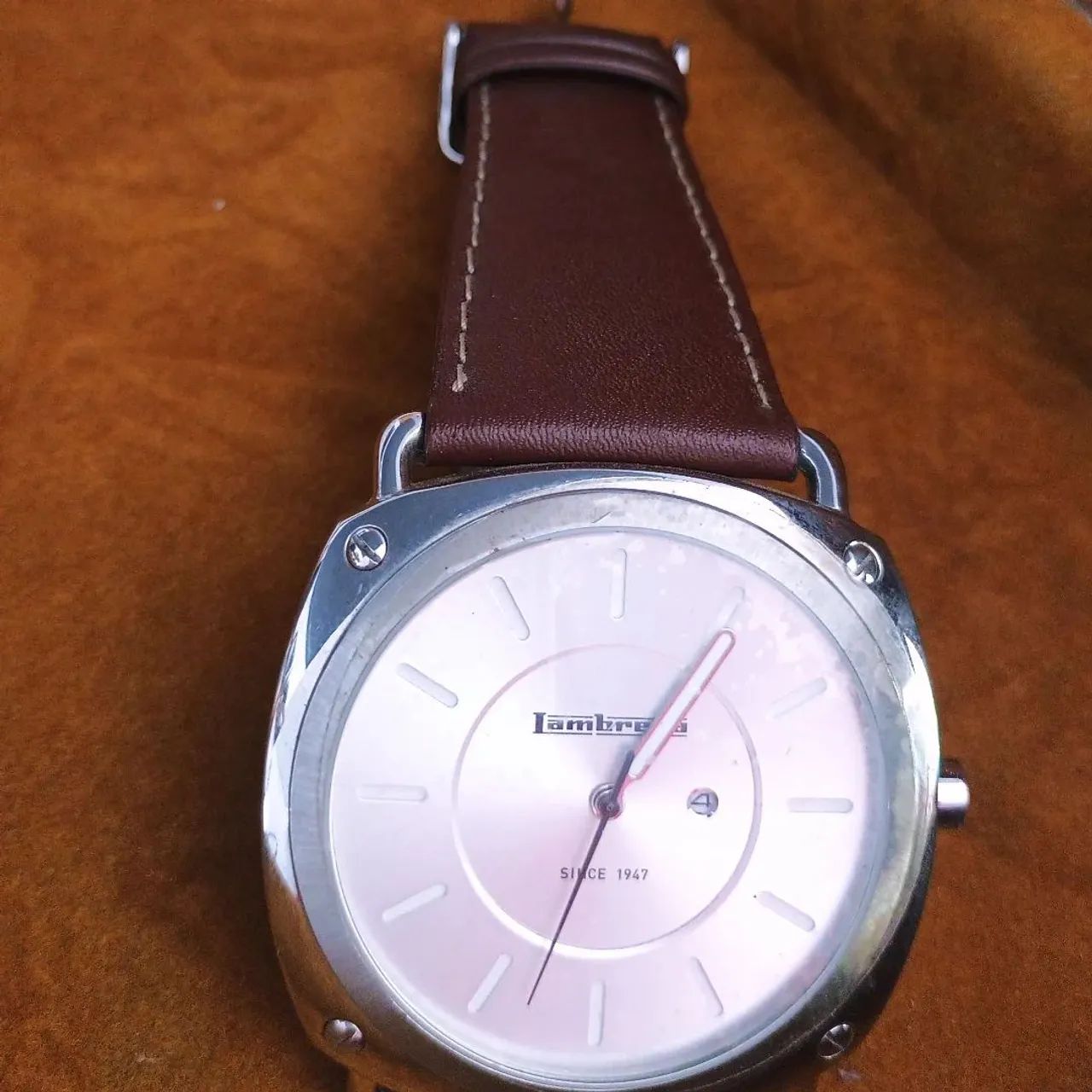 Relógio de pulso Lambretta masculino