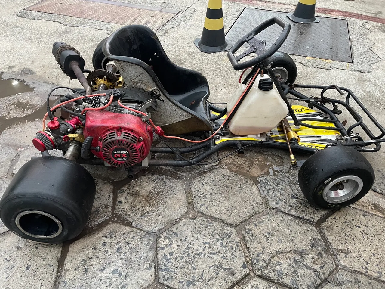 Kart a gasolina para corrida 