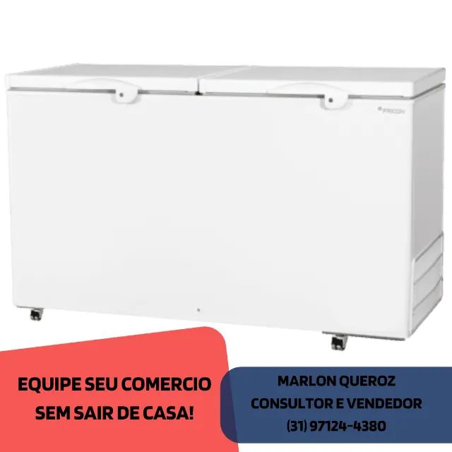 Freezer Congelador Fricon 503 Litros Tampa Cega