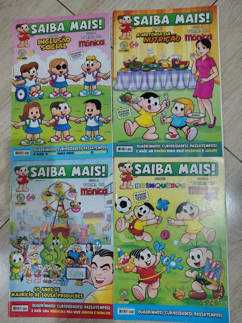 Coleção SAIBA MAIS da Turma da Mônica, venda avulsa  - Foto 3