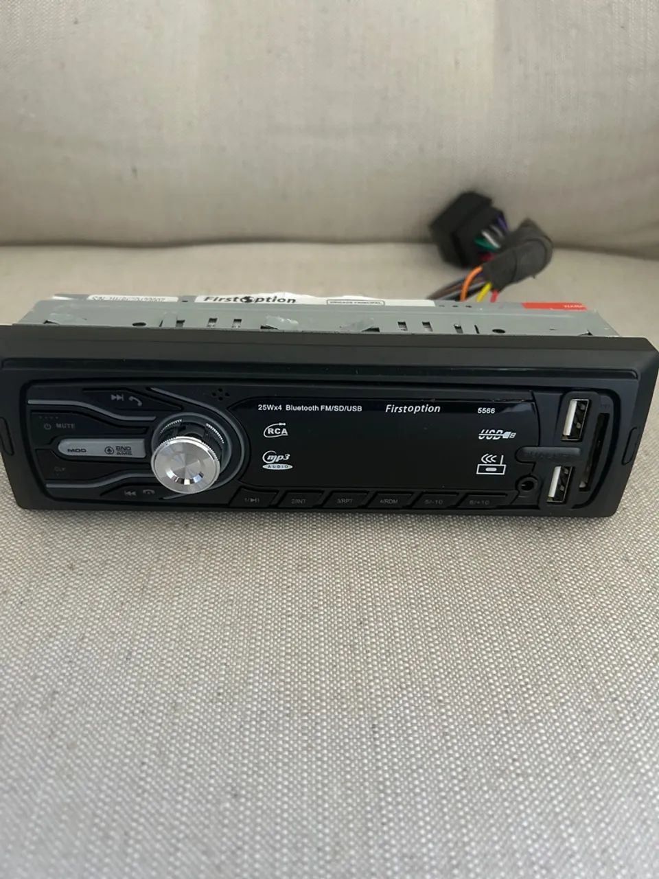 Som Automotivo FirstOption Bluetooth FM/SD/USB