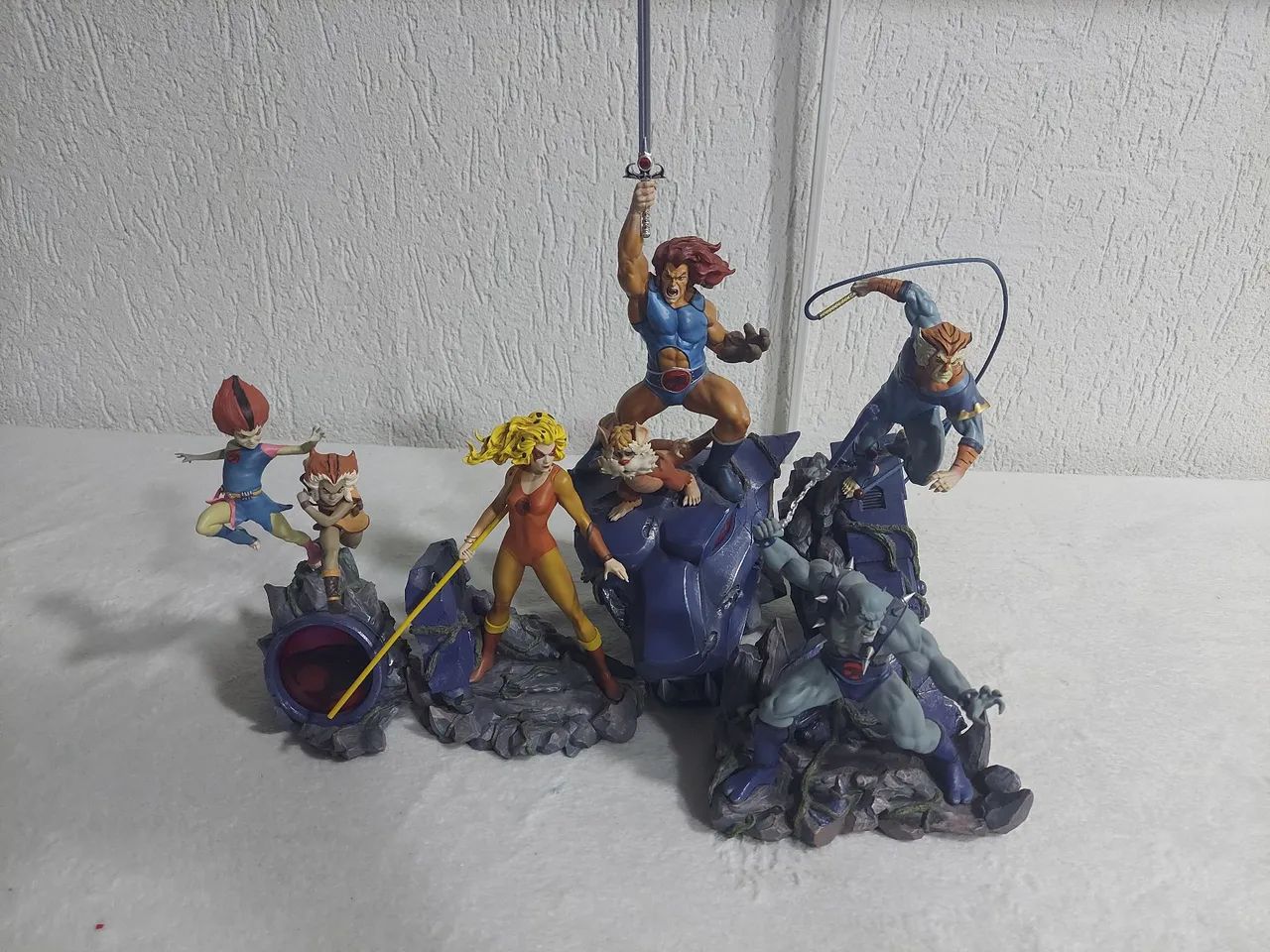 Set ThunderCats Iron Studios 1/10 com 5 peças  - Foto 2
