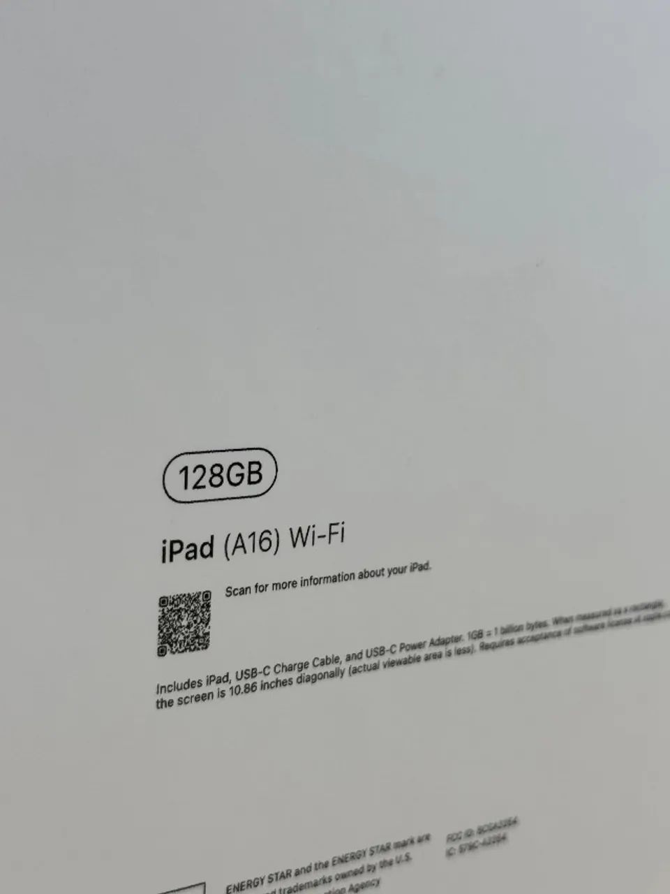 iPad 11 (a16) 128GB Wi-Fi Silver - NOVO LACRADO - LOJA FÍSICA  - Foto 2