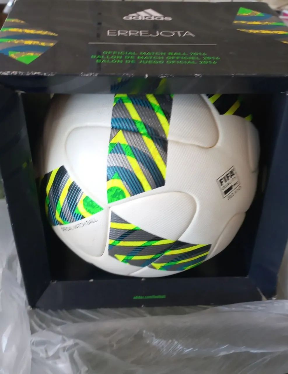 Bola de Futebol adidas Errejota Jogos Olímpicos Rio 2016 - Oficial Frete Gratis - Foto 4