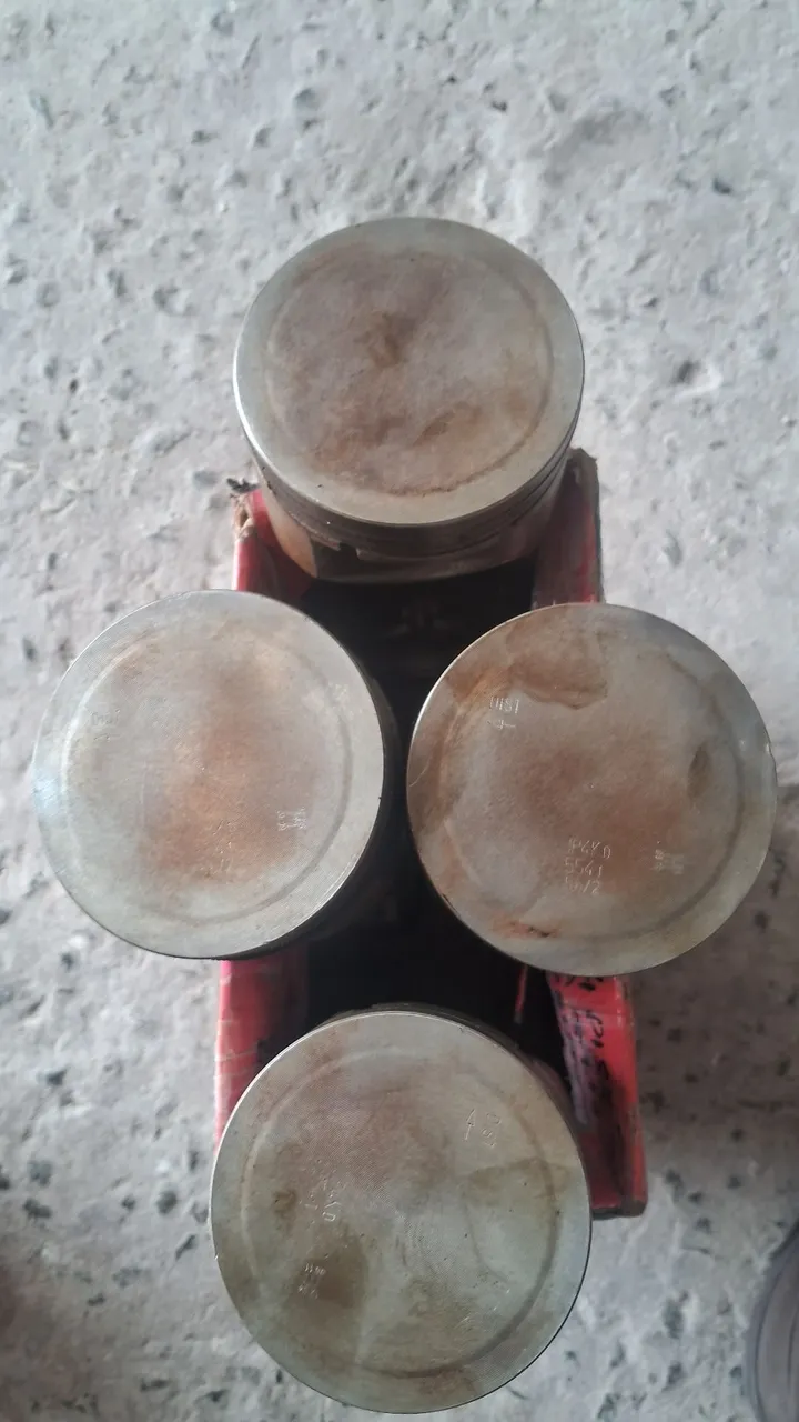 Jogo de Pistões + biela STD para Motor Peugeot 206 207 Passion Hoogar 1.6 16v Original