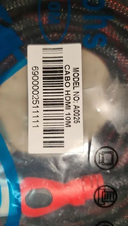 Cabo HDMI 4K - 10m - Novo - Foto 2