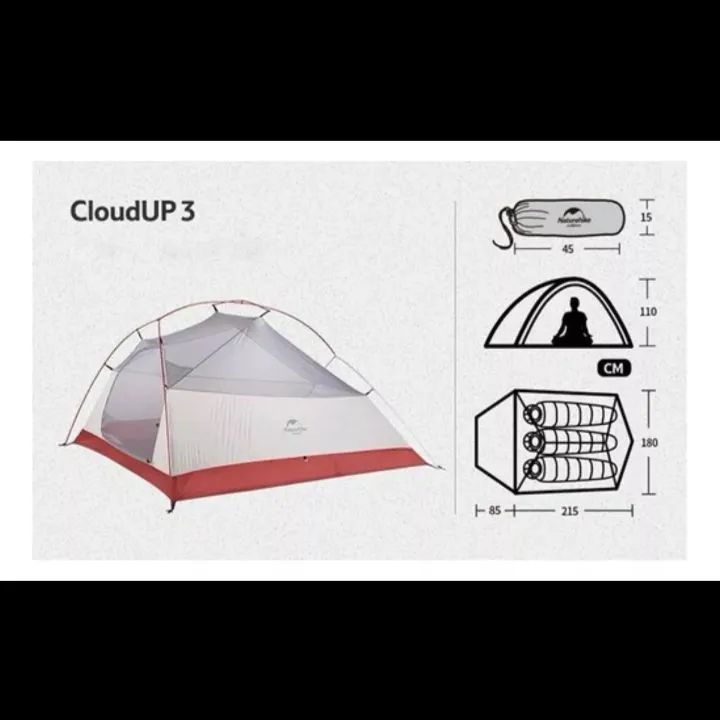 Barraca Naturehike Cloud UP 3 20d  - Foto 3