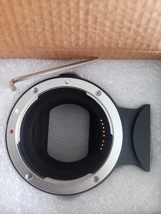 Câmera CANON R7 + ADAPTADOR ANDOER EF-EOSR AUTO FOCUS TUDO NOVO - Foto 3