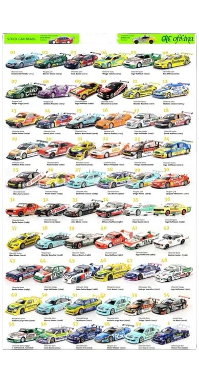 Coleção de Carros Stock Car Brasil
