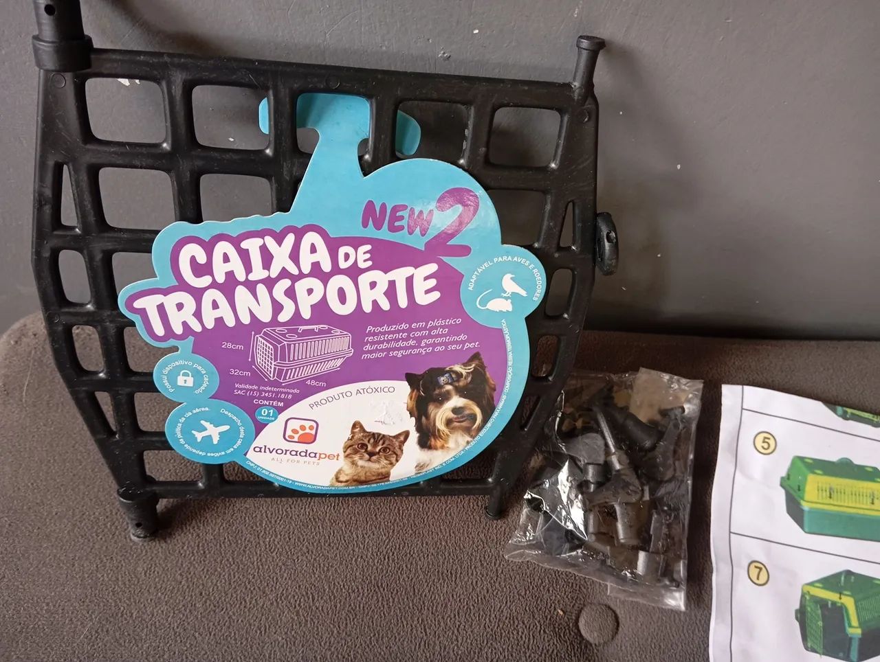 CAIXA DE TRANSPORTE PET - ALVORADAPET - Foto 4