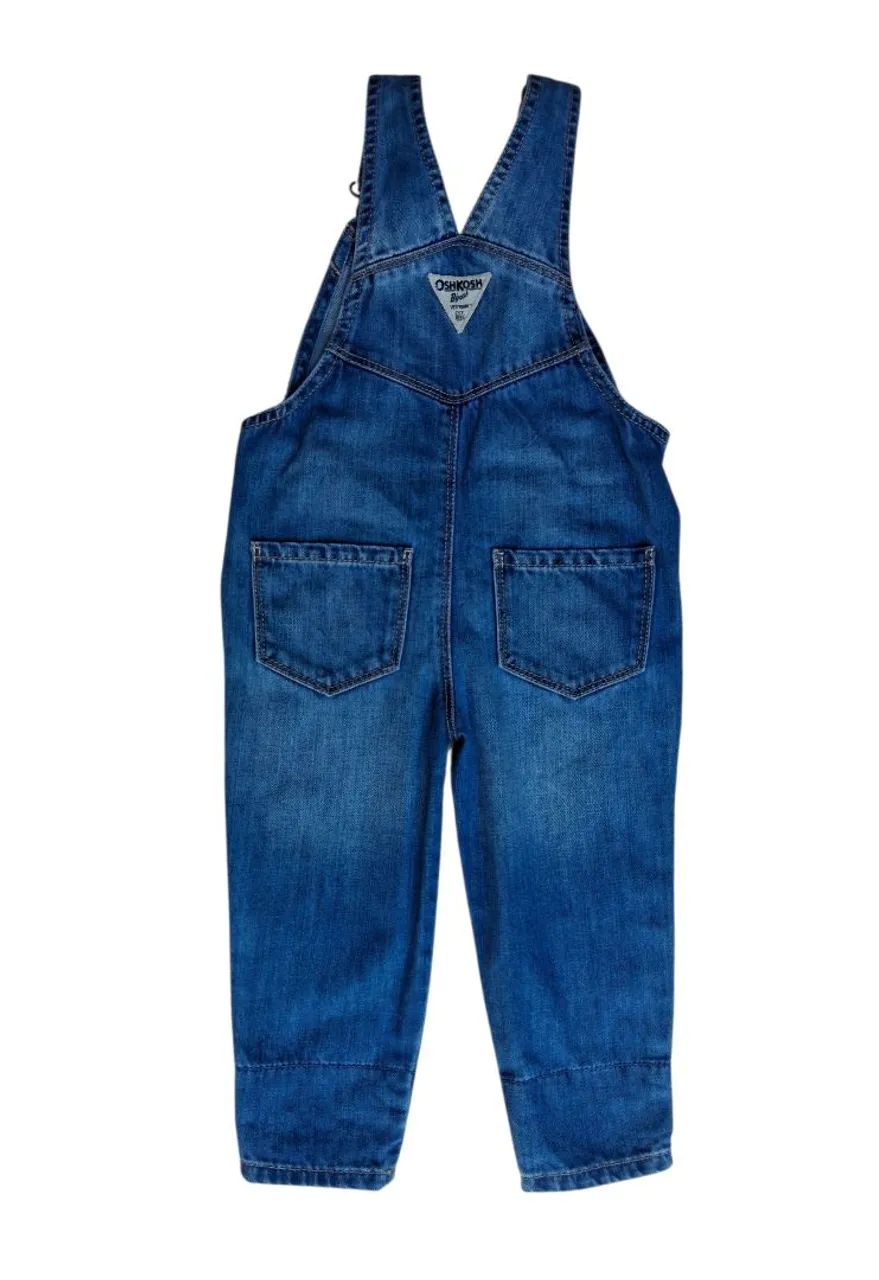 Macacão jeans meninas Oshkosh  - Foto 2