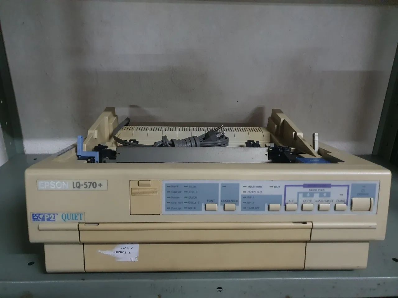 Impressora Epson LQ-570+ - Ideal para escritório!