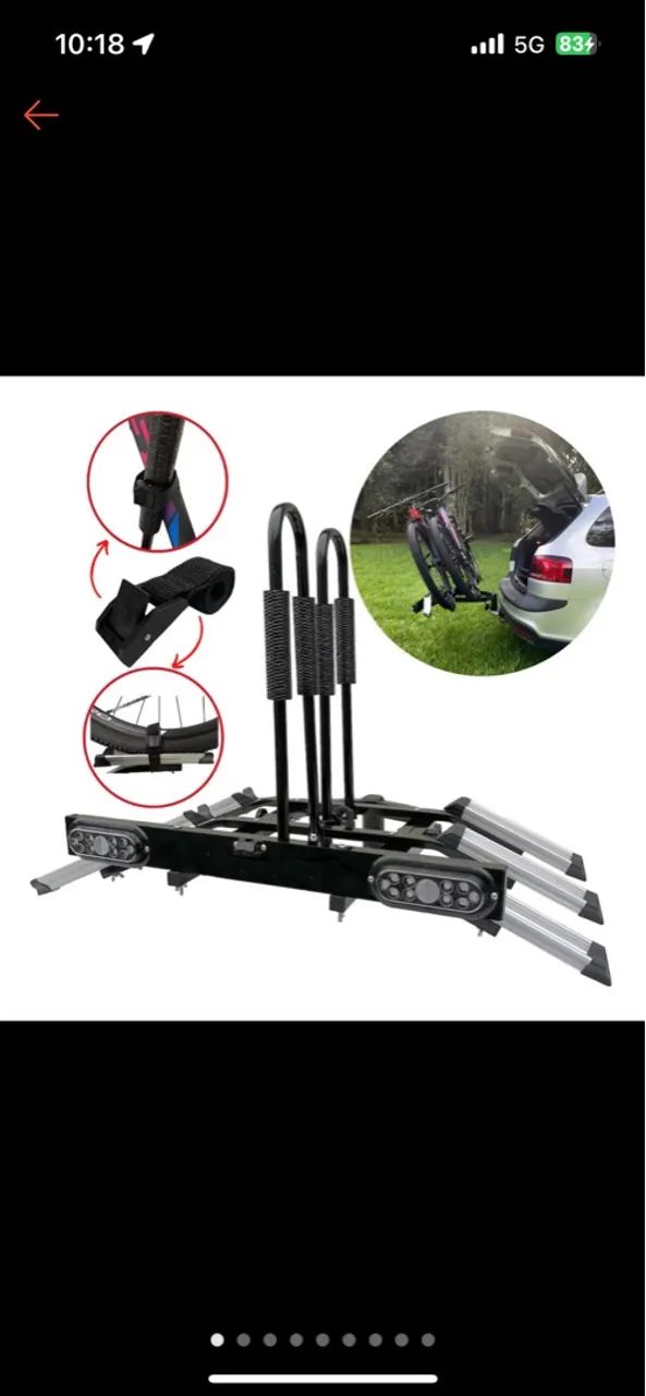 Suporte para Bicicleta para Carro