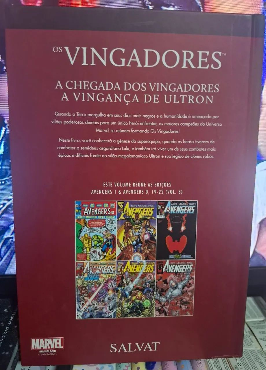 Graphic Novel Marvel Os Vingadores #1 - Foto 2