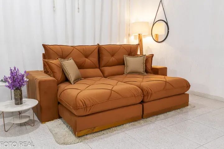 Sofá Retrátil Reclinável Gran Bello 2.50m  Pronta Entrega!! - Foto 3