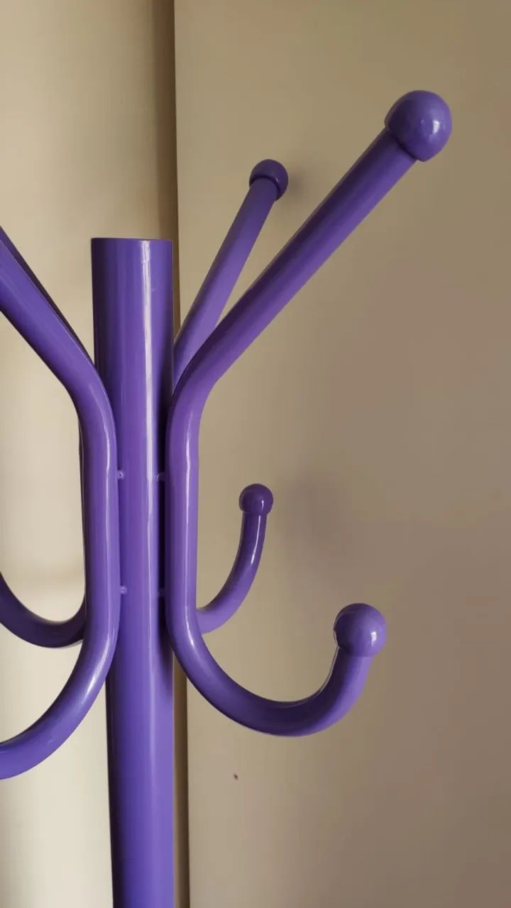 Cabideiro de Chão infantil Roxo - Foto 2