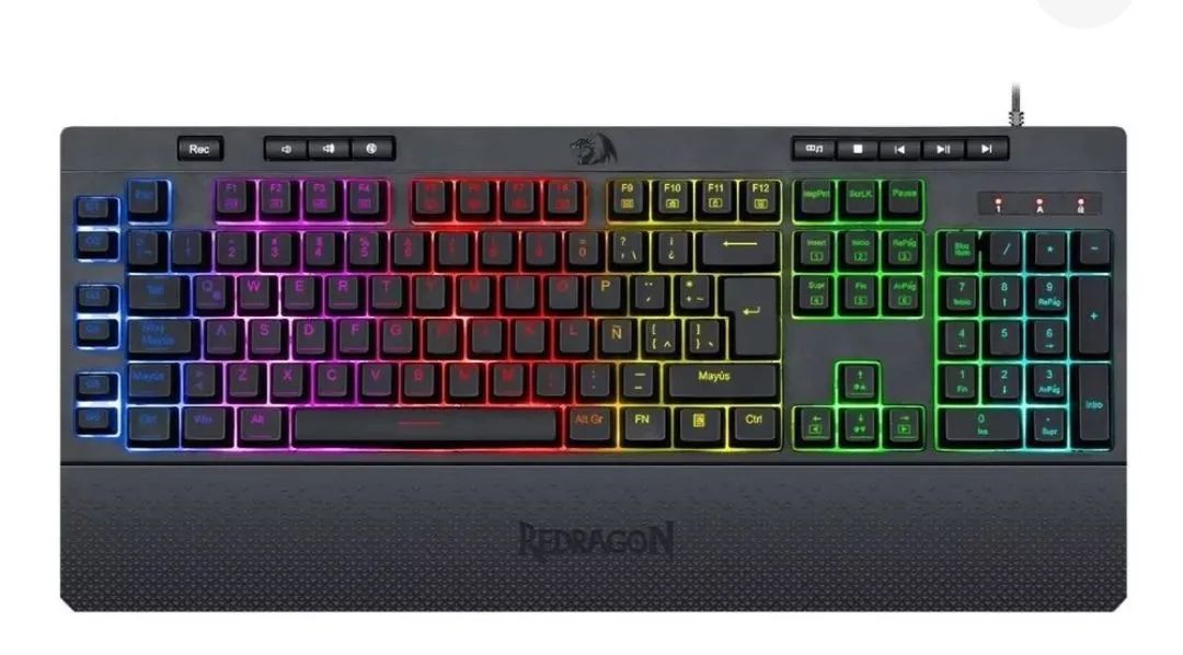Teclado Gamer Redragon - RGB - Iluminação Personalizada - Foto 2