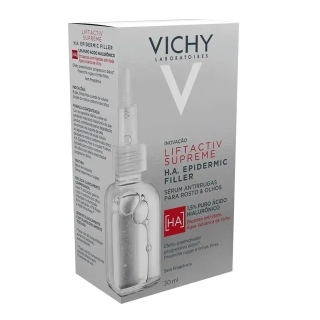 Sérum Rejuvenescedor Vichy Liftactiv Supreme H.A. Epidermic Filler 30ml (Produto Novo)