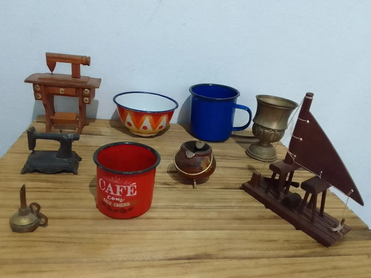 Conjunto de Decoração Vintage