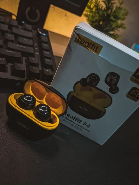 Fone de Ouvido Realfit F4 Bluetooth entrega grátis 