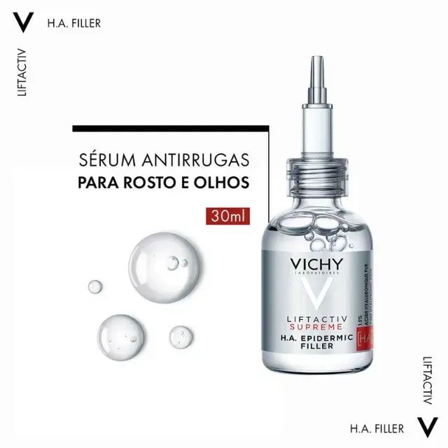 Sérum Rejuvenescedor Vichy Liftactiv Supreme H.A. Epidermic Filler 30ml (Produto Novo) - Foto 2