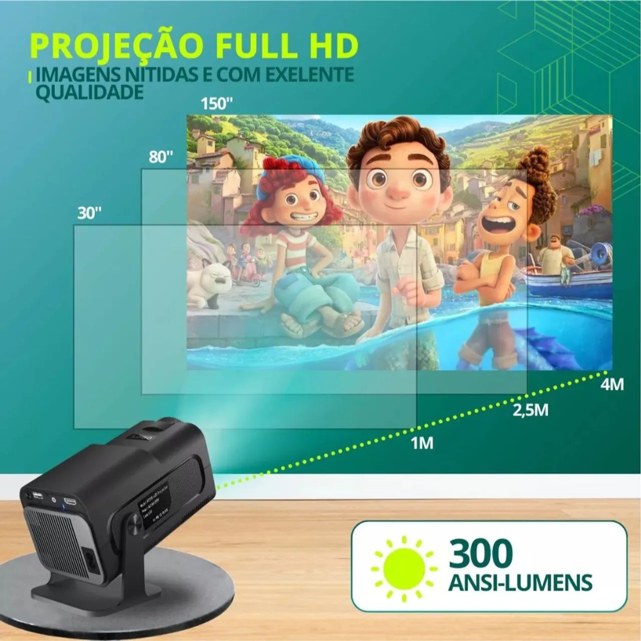 Projetor hy320 mini - Foto 3