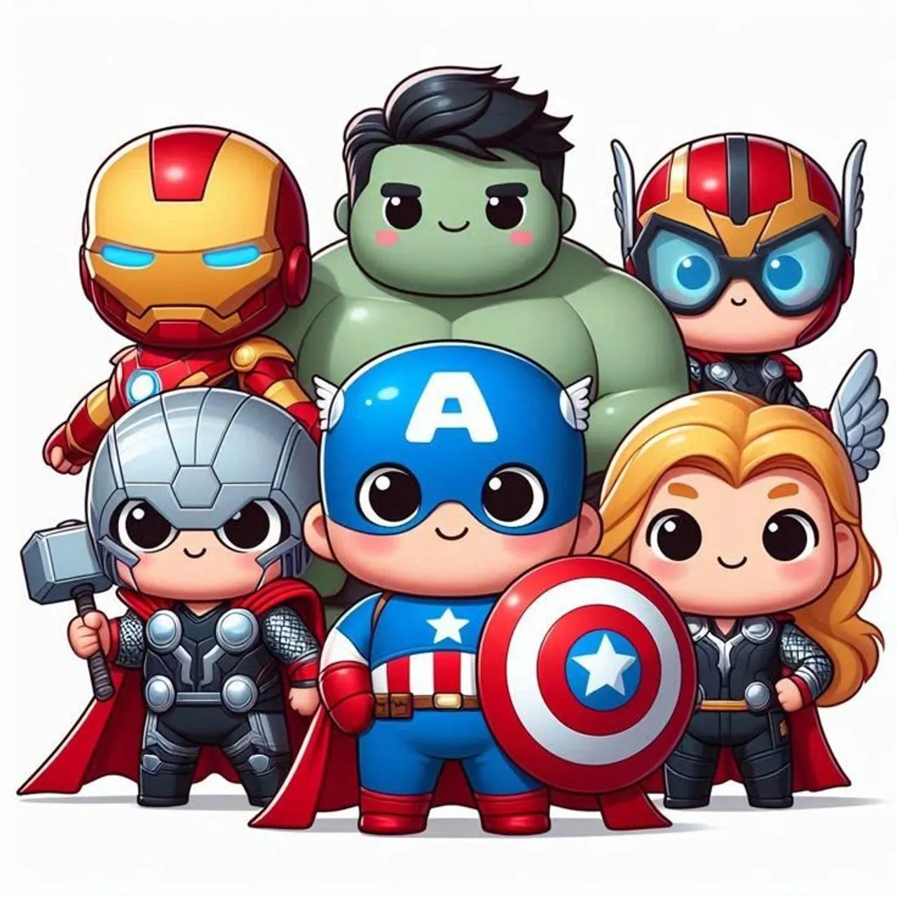 Convite digital interativo/Super-Heróis Avengers
