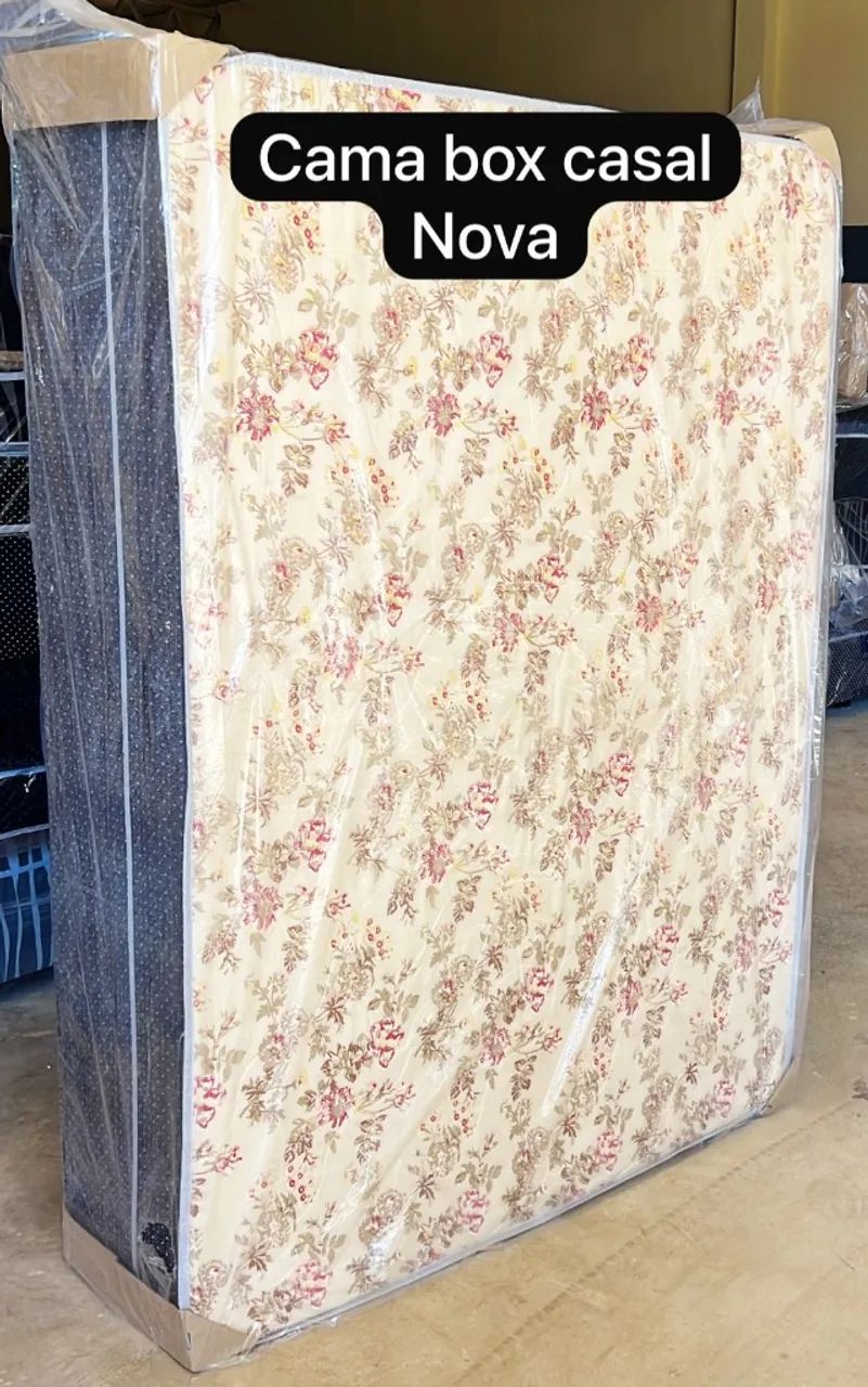 Cama box casal 
