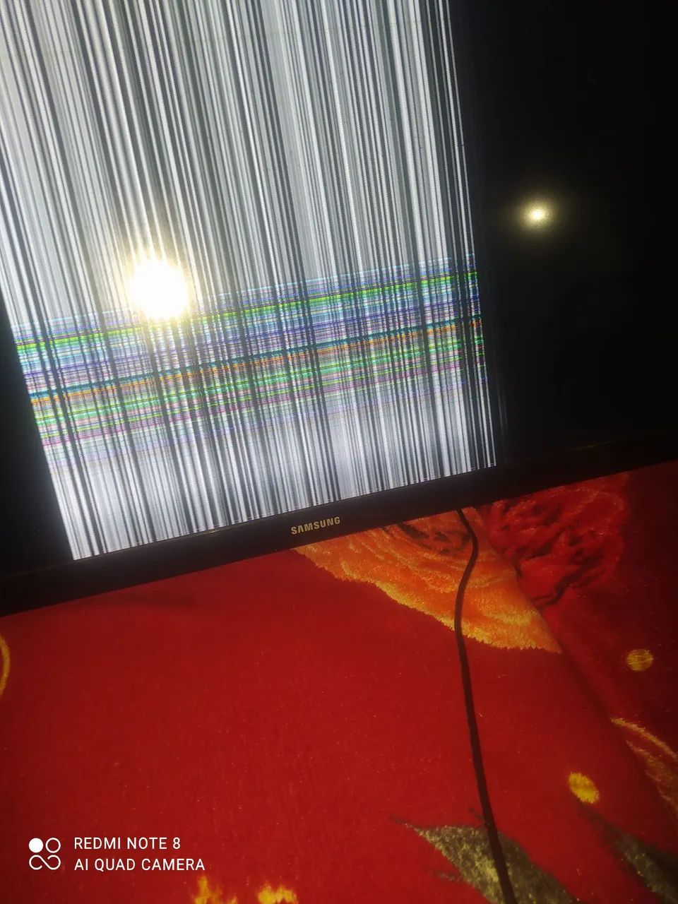 TV Samsung com defeito na tela - Foto 2