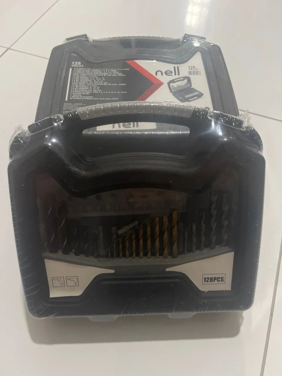 Jogo de brocas Nell 128 peças64717754656897120