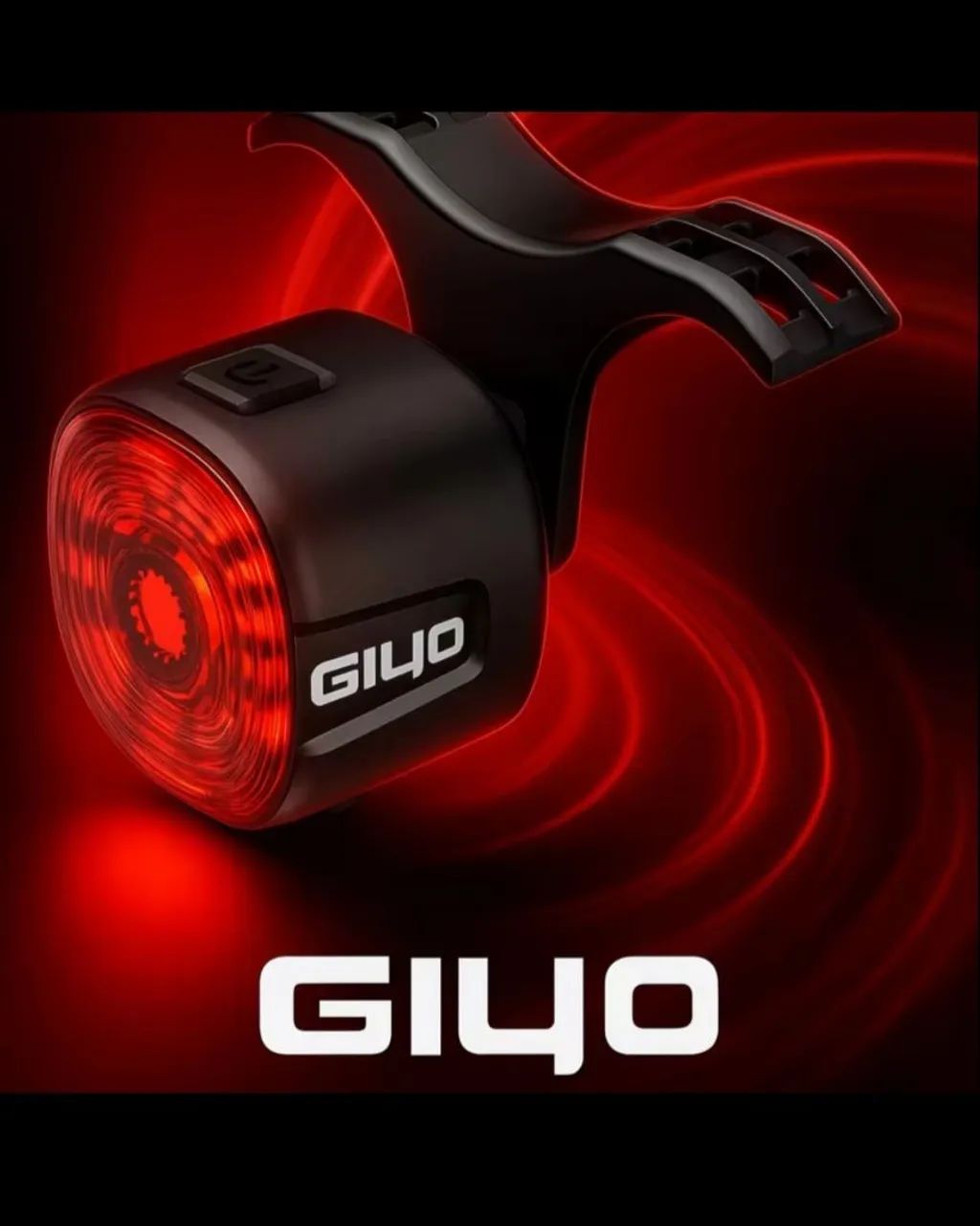 Lanterna Traseira de Bicicleta GIYO a prova de água ip66