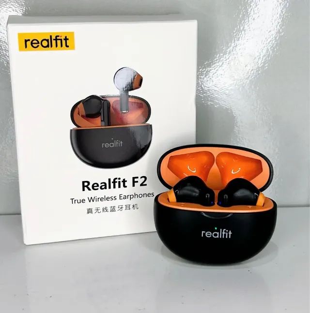 Realfit F2 Disponível nas cores (PRETO E ROXO) - Fones de Ouvido True Wireless - Foto 4