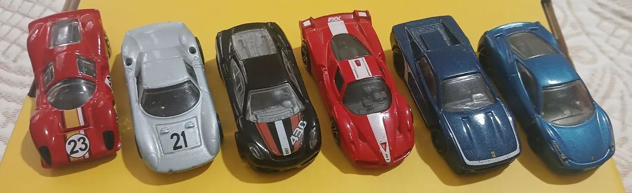 Ferraris Hot Wheels