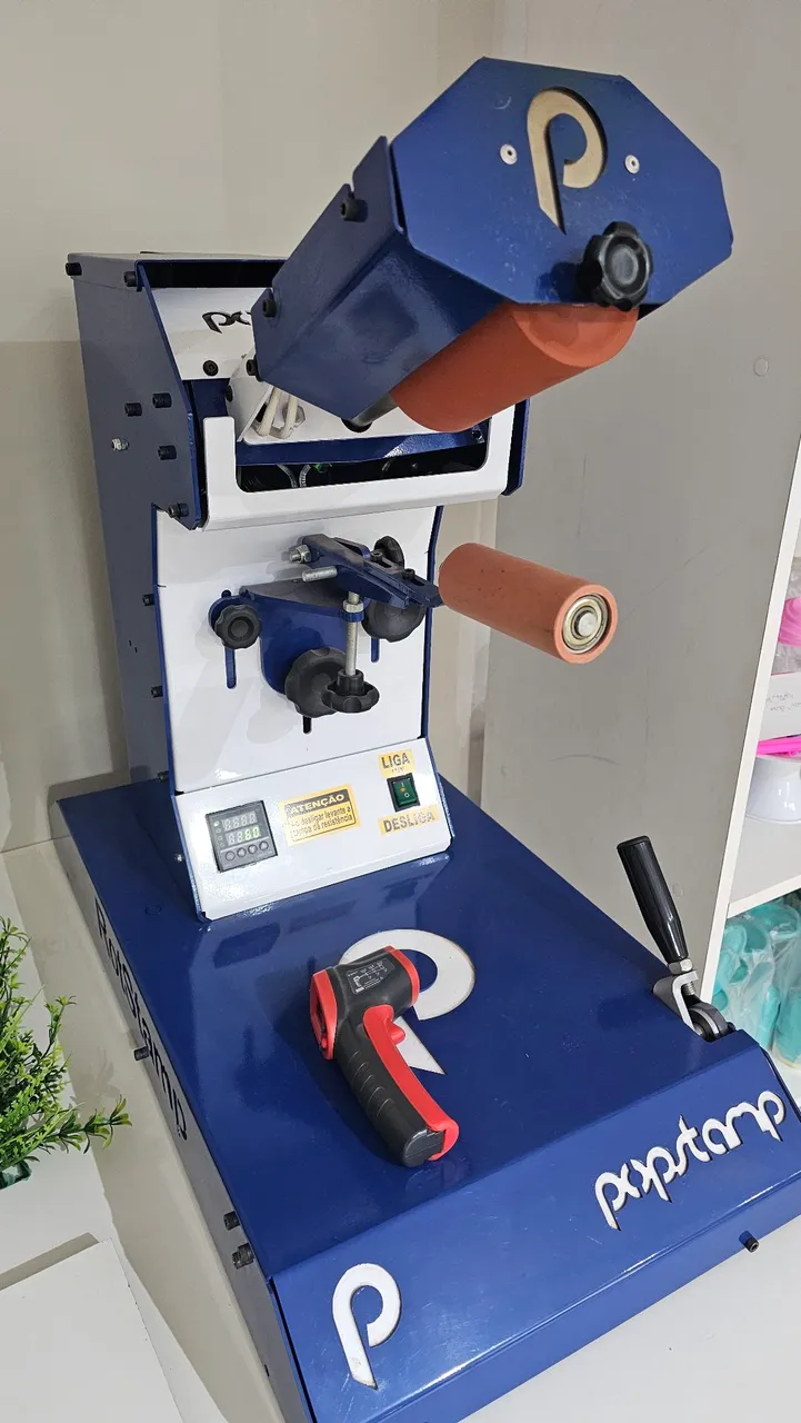 Máquina para gravação e personalização Popstamp
