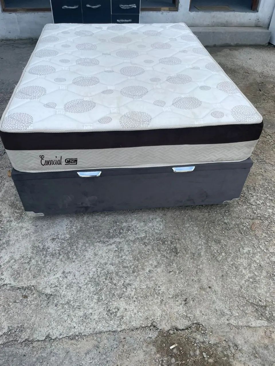 Cama Box de casal com colchão - Foto 2