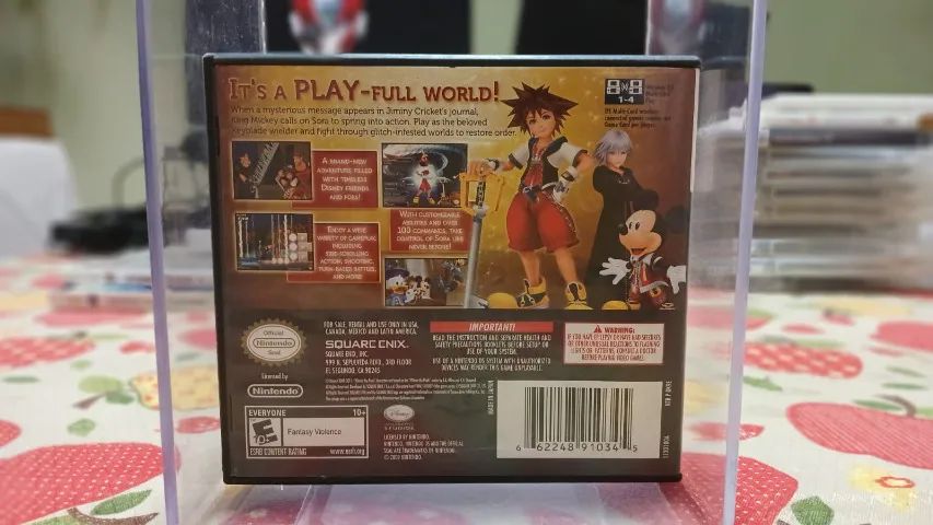 Kingdom Hearts Re Coded - Nindendo DS - Jogos de Vídeo Game